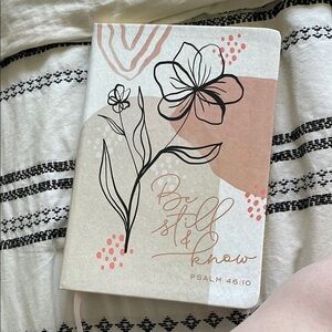 Floral Design Journal with Inspirational Quote